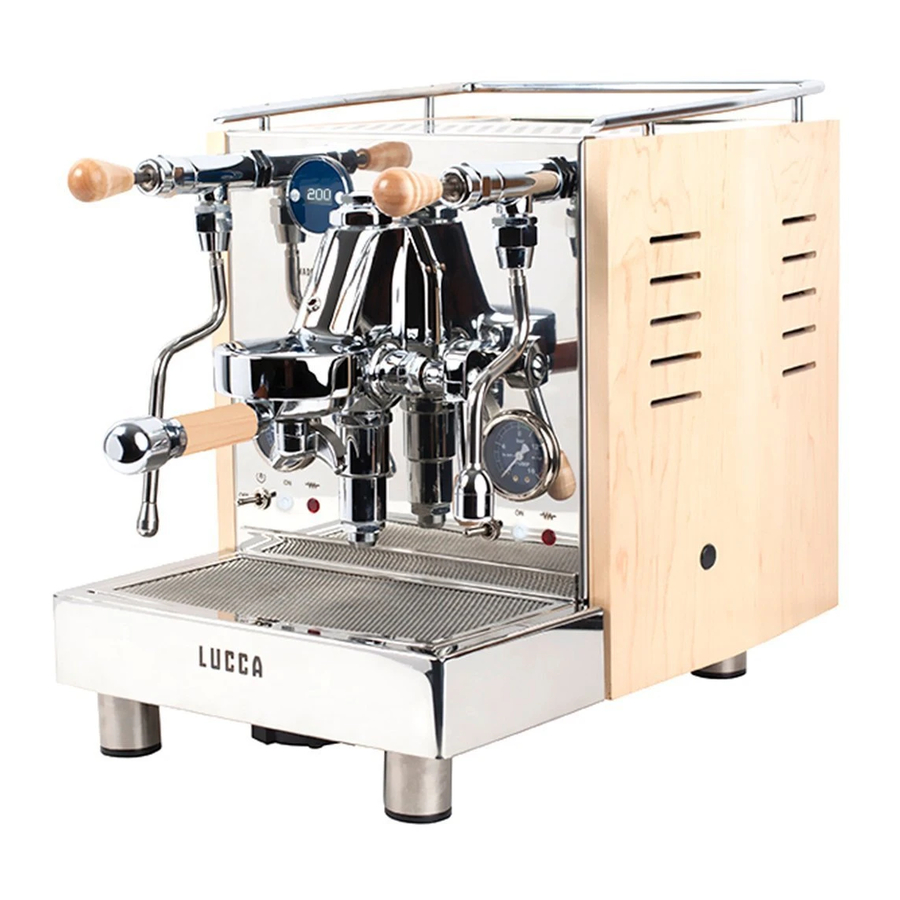 Quick MILL LUCCA M58 Quick Start Manual