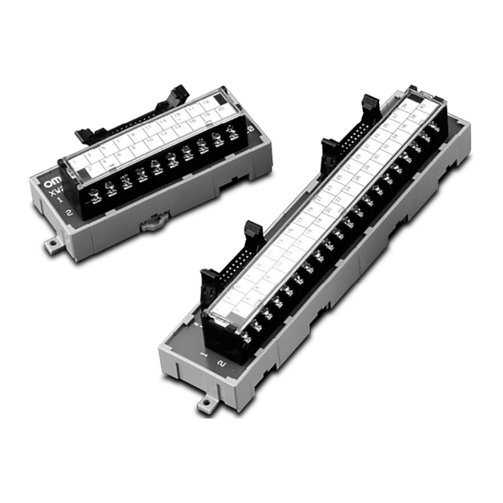 Omron XW2B Series Manual