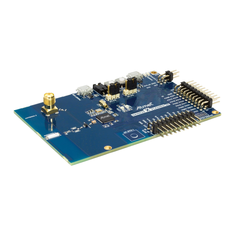 Microchip Technology SAM R30 Xplained Pro User Manual
