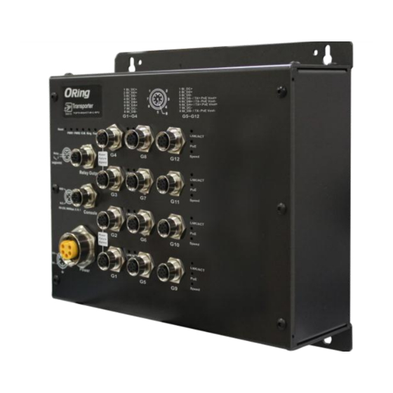 ORiNG TGPS-9084GT-M12 User Manual