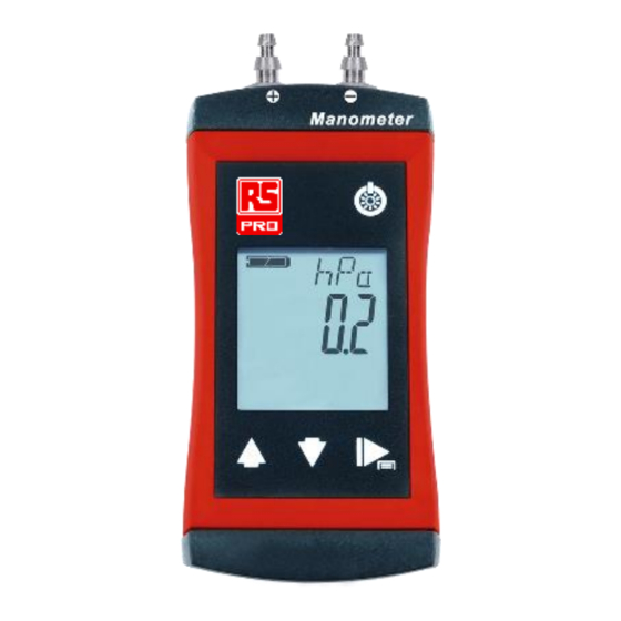 RS PRO RS 1107-UT Operating Manual