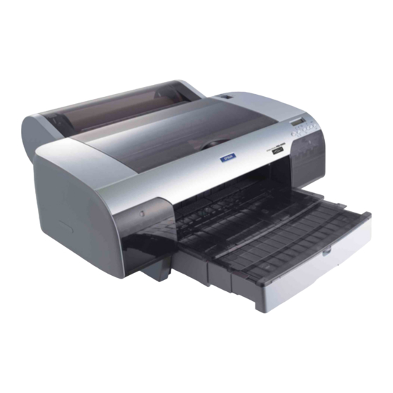 Epson Stylus Pro 4000 Printer Manual