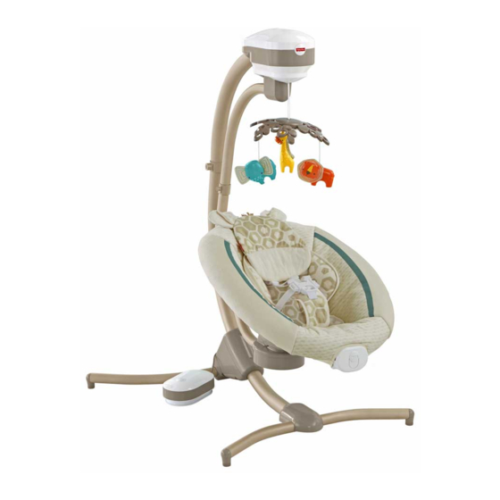 Fisher-Price CHM84 Baby Swing Manuals