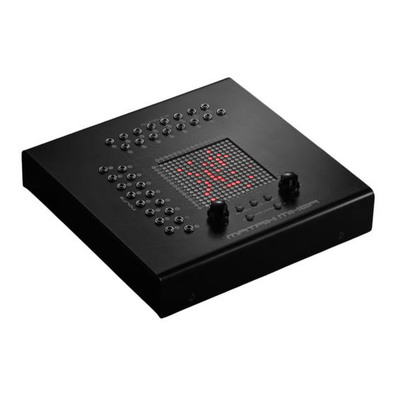 Erica Synths Matrix Mixer User Manual