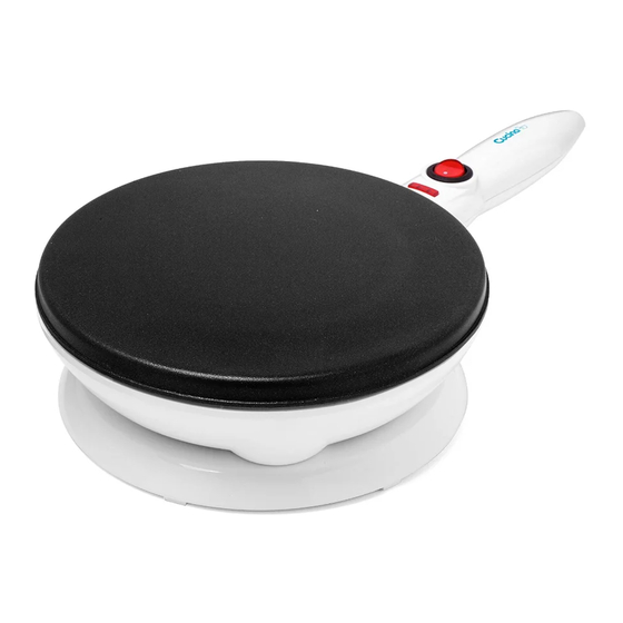 User Manuals: CucinaPro 1447 Cordless Crepe Maker