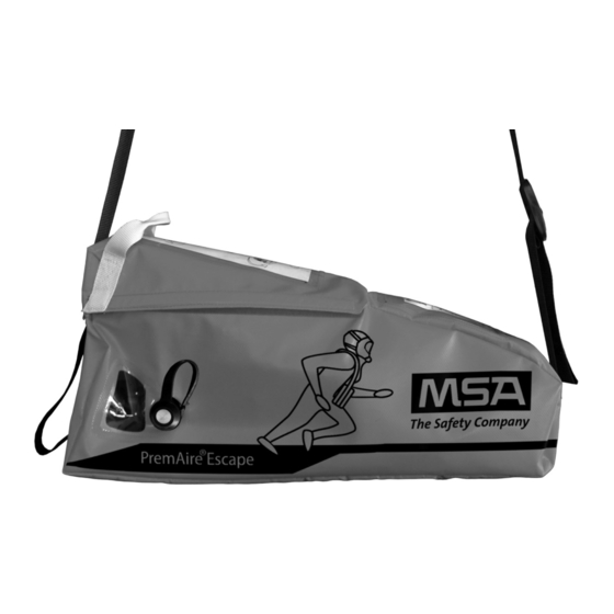 MSA PremAire Escape Operating Manual