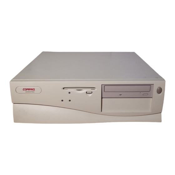 Compaq Deskpro 2000 Maintenance & Service Manual