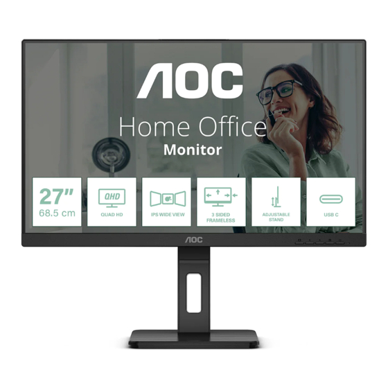 AOC Q27P3CV User Manual