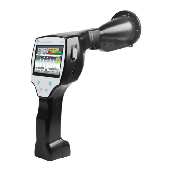CS Instruments Ultracam LD510 Short Instruction Manual