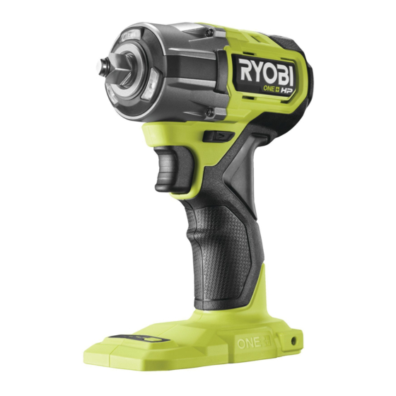 Ryobi RIW18C Manual