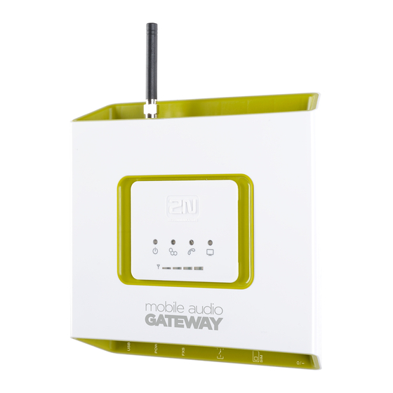 2N Mobile Audio Gateway Installation And Connection
