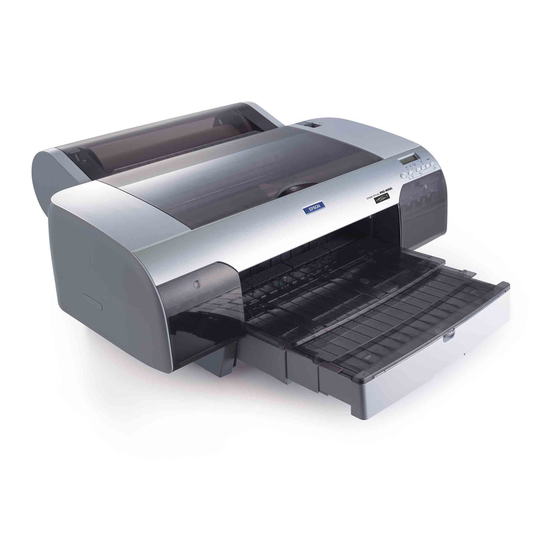 Epson 4000 - Stylus Pro Color Inkjet Printer Manuals