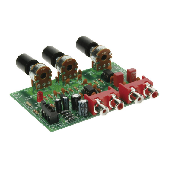 Velleman K8084 Assembly Manual