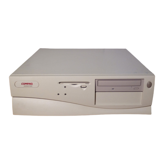 Compaq Deskpro 2000 Service & Reference Manual
