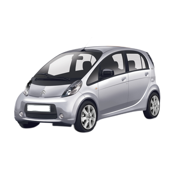 CITROEN C Zero Quick Start Manual
