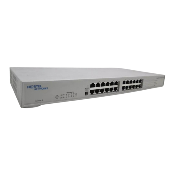 Nortel BayStack 60-12T Installation And Reference Manual