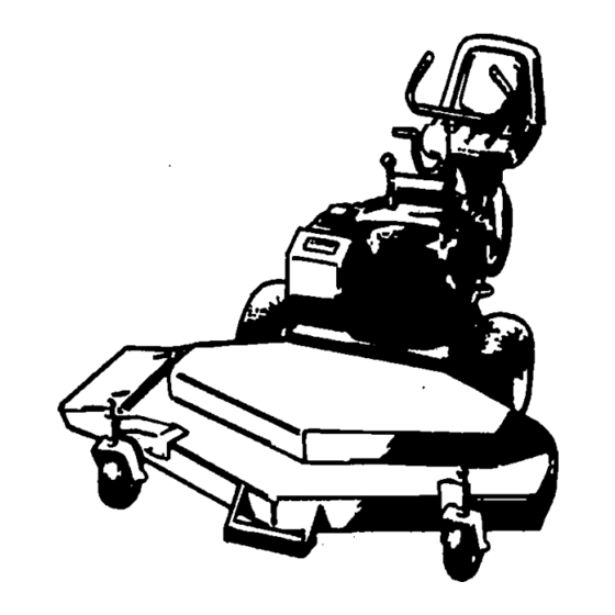 Scag Power Equipment SM-61 Technical Manual