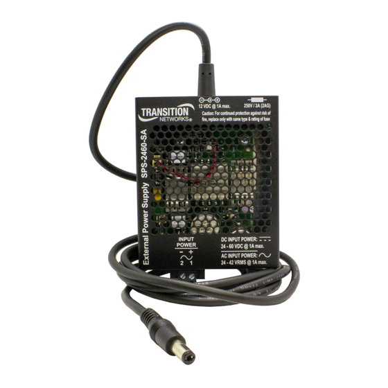 Transition Networks SPS-2460 Series User Manual