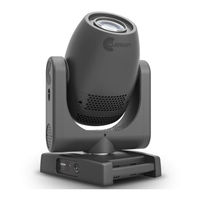 Claypaky Axcor Profile 400 User Menu
