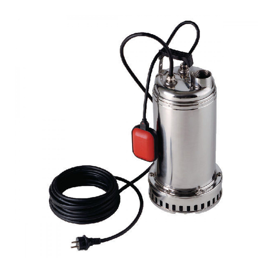 DAB DRENAG 1000 Instruction For Installation And Maintenance