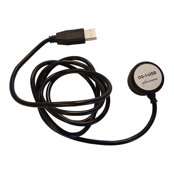 Axioma OG-1-USB User Manual