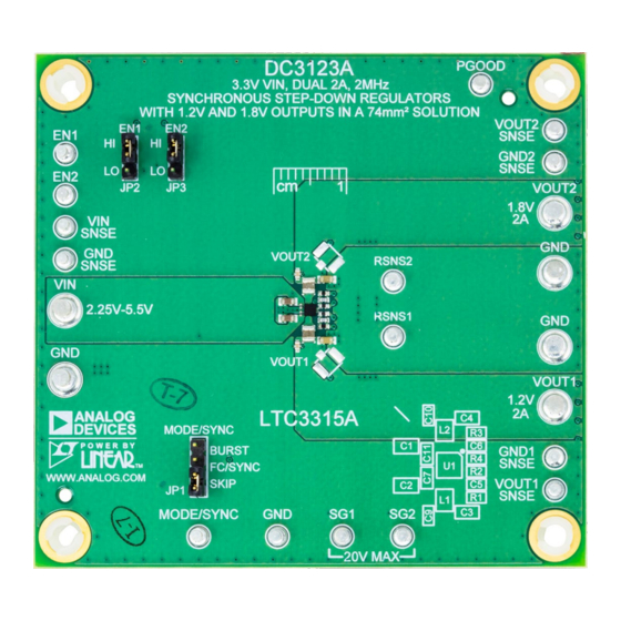 Analog Devices LTC3315A Manual