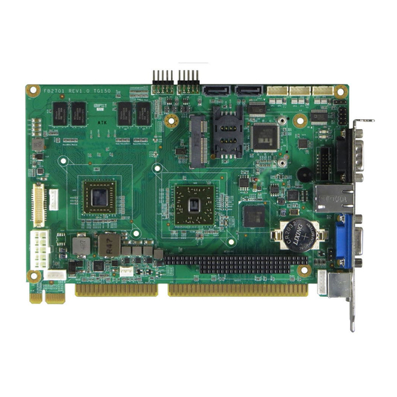 FabiaTech FB2701 User Manual