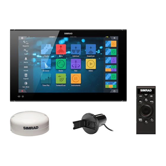 Simrad NSO24 evo3s Quick Manual