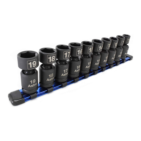 Astro Pneumatic Tool 78344 Manual