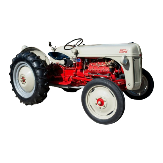 FORD TRACTOR 8N SERVICE MANUAL Pdf Download | ManualsLib