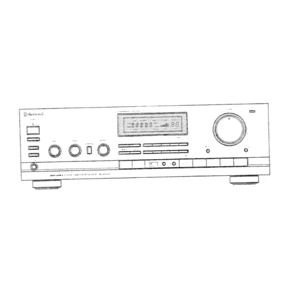 Sherwood RX-4010R Service Manual