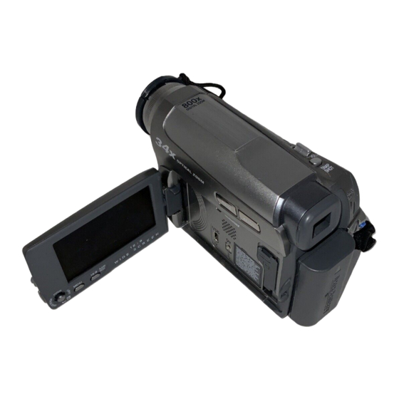 JVC GR-D372 - Digital Video Camera 32x Optical Zoom/800x Zoom Manuals