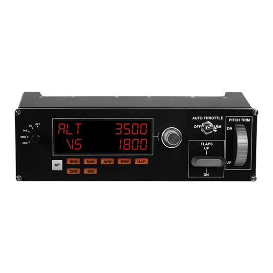 Saitek Pro Flight Multi Panel User Manual