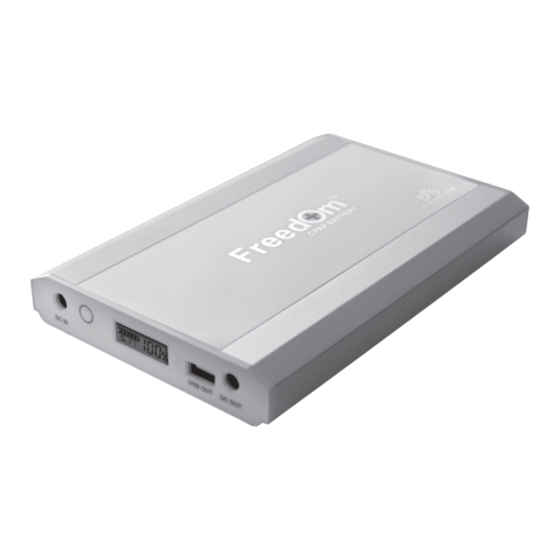 Battery Power Solutions Freedom CPAP Battery User Manual