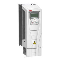 ABB ACS550 Series Quick Start Manual