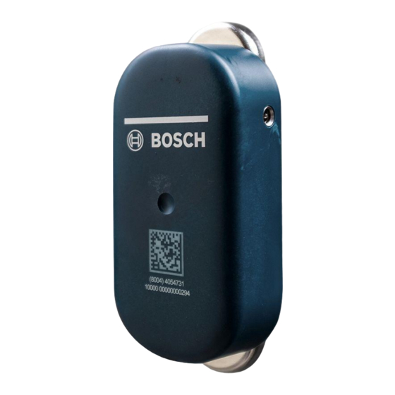 Bosch Connect S Manuals