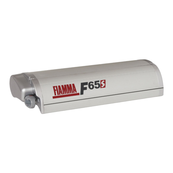 Fiamma F65 S Installation And Usage Instructions