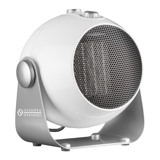 Olimpia splendid CALDODESIGN Instructions For Installation, Use And Maintenance Manual