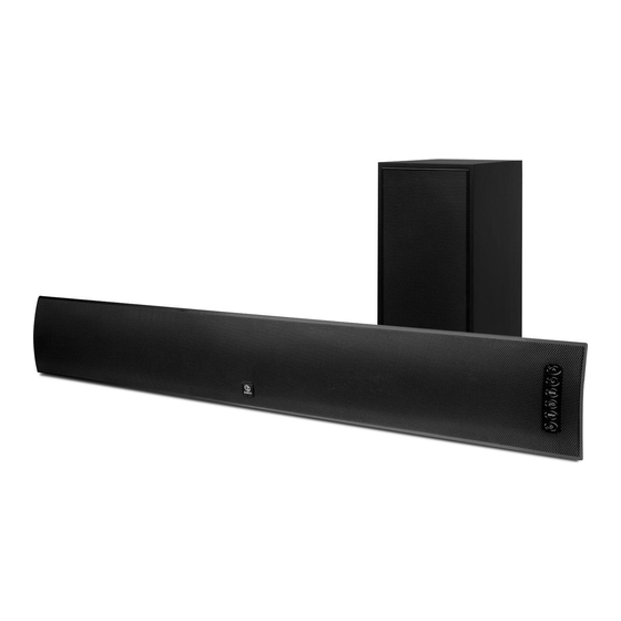 Boston Acoustics TVee 30 Programming