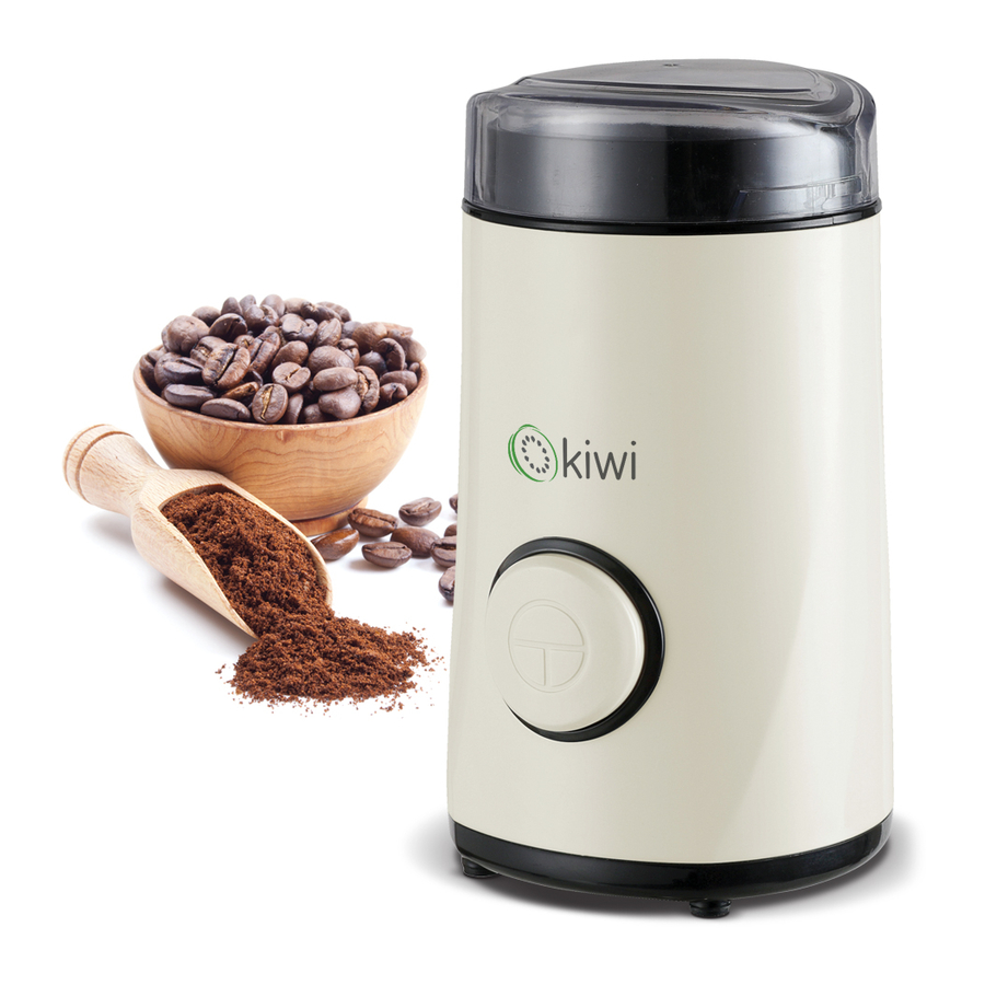 Kiwi kspg-4811 Coffee Grinder Manuals