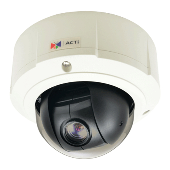 ACTi B96A Hardware Manual
