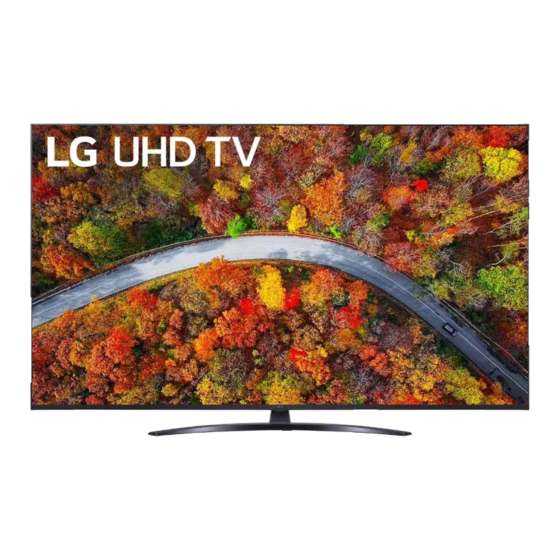 LG 43UP81006LR LED Smart TV Manuals