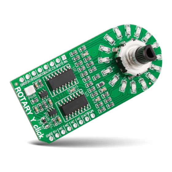 mikroElektronika ROTARY Y click Quick Start Manual