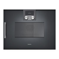 Gaggenau BMP 250/251 Instruction Manual