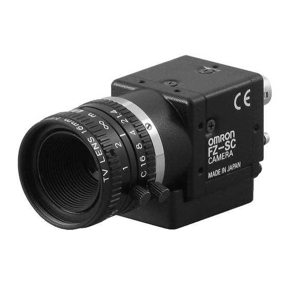 Omron FZ-SC Instruction Sheet