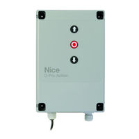 Nice NDCC2100 Instructions And Warnings For Installation And Use