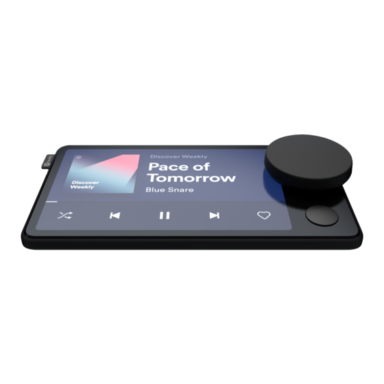 Spotify Car Thing Quick Start Manual