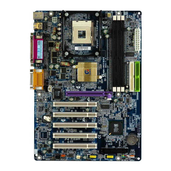 Gigabyte GA-8ST800 User Manual