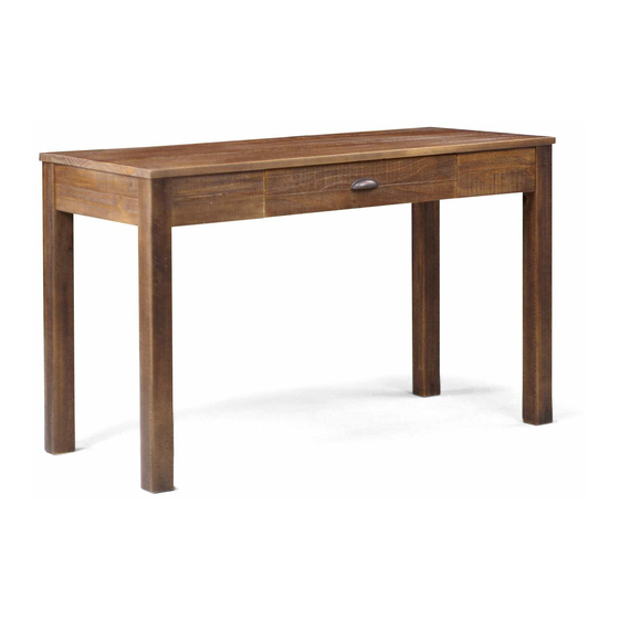 Grain Wood Furniture Montauk MT2211 Assembly Instructions Manual