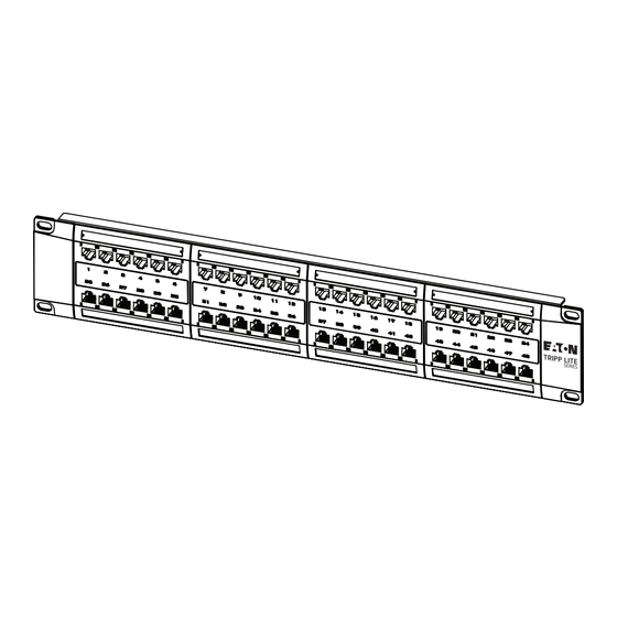 Eaton TRIPP LITE Series Installation Instructions Manual